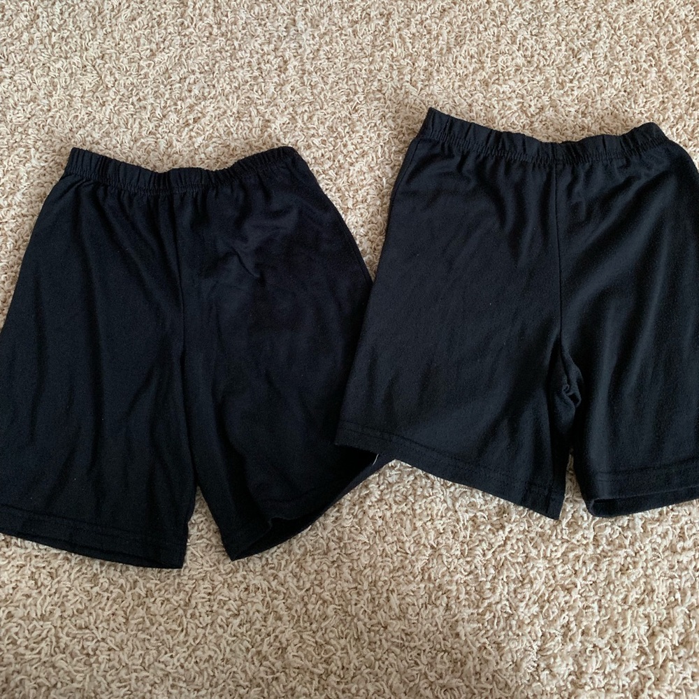 Bundle! Boys black pajama shorts